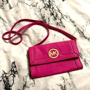 Pink Michael Kors purse